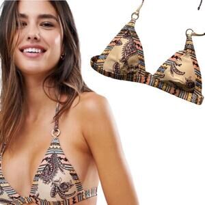 MINKPINK Tribal Bikini Top Size XS